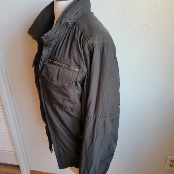 Tommy Hilfiger Army Green bomber unisex jacket S - Picture 2 of 6